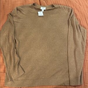 J.Crew Tan Long Sleeve Light Sweater